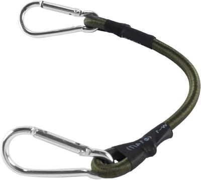 4 Stuks 8mm Dikke Elastische Touw met Klimbeugel 30cm voor Kamperen, Bagage en Reizen