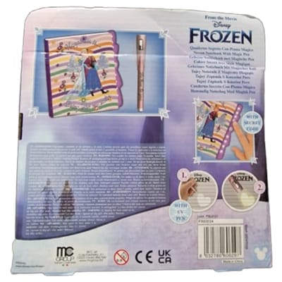 Disney Frozen Geheim Notitieboek Inclusief een Magische UV Pen