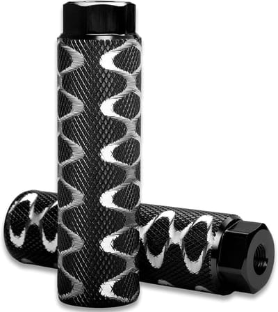 Aluminium Voetpedalen voor Fietsen, Antislip Stunt Pedalen voor BMX en Mountainbikes, Geschikt voor Passagiers en Fietsaccessoires, 2 Stuks