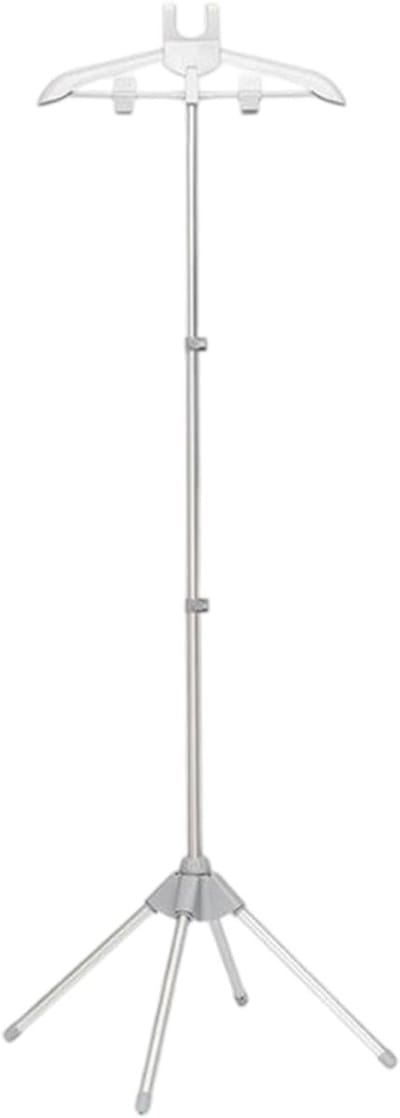 Telescopische kledinghouder - Strijkplank houder - Kleding strijken - Easy Cleanness design - 160 cm hoog - Grijs