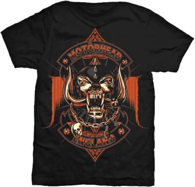 Motorhead - Orange Ace Heren T-shirt - S - Zwart