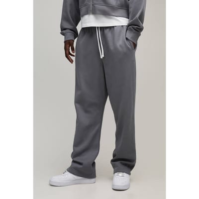 Basic Baggy Drop Crotch Jogger | Grey | Size Medium
