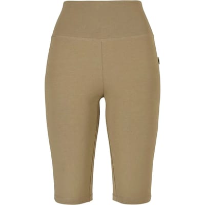 Urban Classics - Organic Stretch Jersey Korte cycle broek - M - Groen