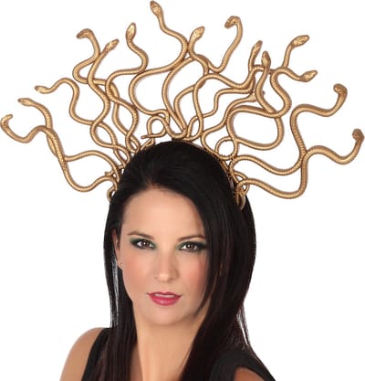 ATOSA - Medusa hoofdband voor volwassenen