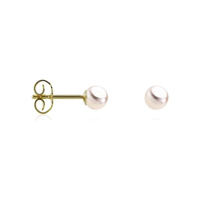 Luna-Pearls oorsieraden Oorringen HS1025_4-4.5mm