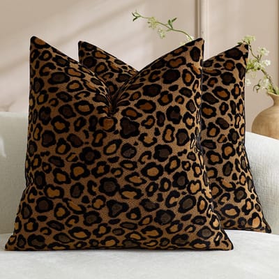 INS Stijl Luipaardprint Sierkussenhoes Mode Zebra Streep Kussensloop Zacht Fluweel Kussenhoes voor Huis Woonkamer Decor 50x50cm