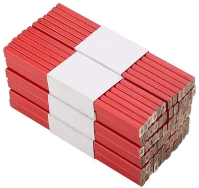 Dailygoody - Timmermanspotloden - 72 Stuks - Houten Snickare Pennen