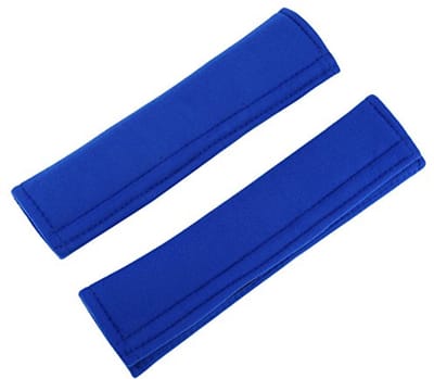 Universele Auto Veiligheidsgordel Beschermhoezen, 2 Stuks, Zachte Comfort Schouder en Nek Bescherming, Blauw - Autogordel Beschermers - Comfortabel - Blauw - Reizen - Geschikt voor Alle Automerken - Blauw Model.