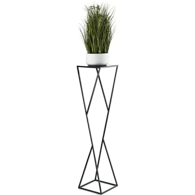 LoftPlant Essential - Plantenstandaard - Modern loftdesign - Staalconstructie - Zwart - 100 cm
