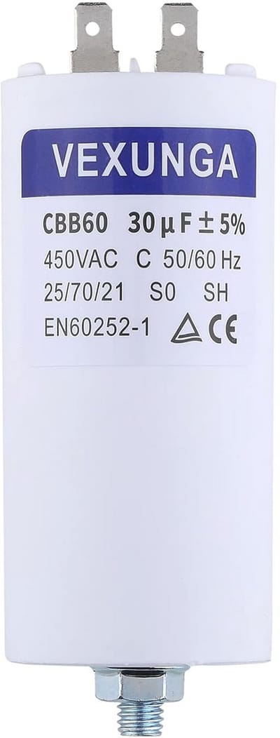 Motorcondensator 30µF 450V voor elektromotor