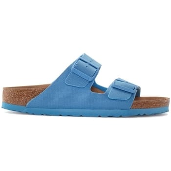 Platte sandalen BIRKENSTOCK Arizona Rivet Logo Narrow - Sky Blue
