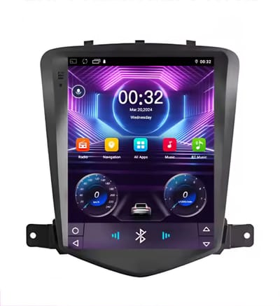 Autoradio 2/32 met Carplay en Android auto | Geschikt voor Chevrolet Cruze 2009-2015 | Radio scherm met Navigatie | 2009 2010 2011 2012 2013 2014 2015
