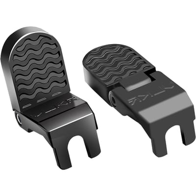 Repose-pieds de vélo universels avec cadre en acier au manganèse Capacité de charge élevée 187 kg Repose-pieds de vélo de montagne 10MM