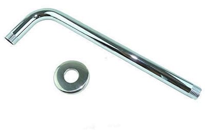 Verchroomde Wandpijp voor Douchekop - 20cm