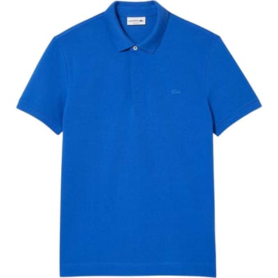 Lacoste Polo-shirt voor heren van Paris Stretch (Blauw)