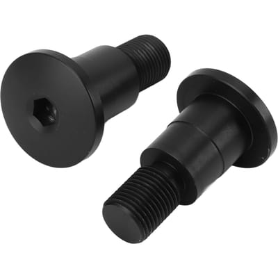 2 stuks motorfiets stuuruiteinde spiegeladapters M16-draad aluminiumlegering voor MT07 MT09 MT10 black
