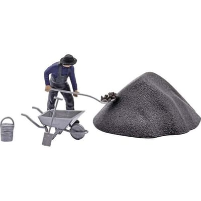Busch 79940 H0 ACTION set: Köhler op het werk figuren