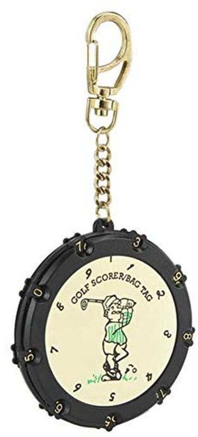 Golf Score Teller - 18 Gaten, Slag, Shot en Putt Score Tally Keeper met Sleutelhanger