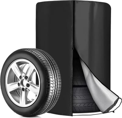 Universele Reifentas voor Auto's - Waterdichte en Stofdichte Bescherming voor Banden, Geschikt voor 18 tot 22 Inch, Ideaal voor 4 Banden, 85*120cm