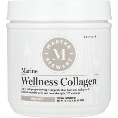 Martha Stewart Wellness, Collagène Marin Bien-Être, Non Aromatisé, 14.19 oz (405 g)