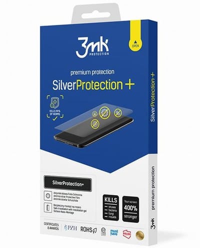 3MK SilverProtect+ Serie - Screenprotector - Antymicrobieel - Hoogdoorzichtig - Krassenbestendig