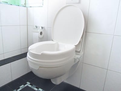 Toiletverhoger - Zitting Verhoger - Meer Zelfstandigheid - Anatomische Zitting - 10 cm Verhoging - Wit