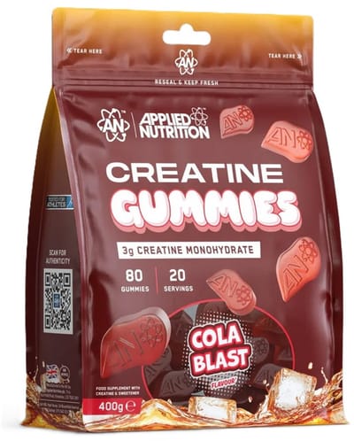 Applied Nutrition Creatine Gummies (80) Cola Blast - Creatine - Creatine Monohydraat