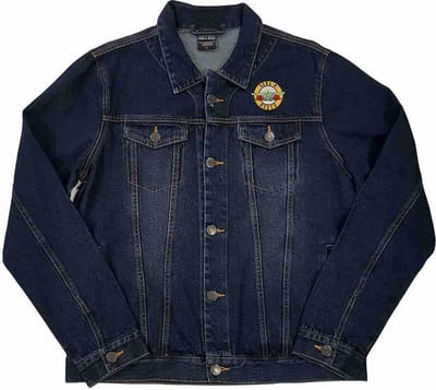 Guns N' Roses - Classic Logo Jacket - S - Blauw