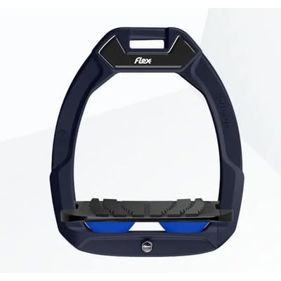 Veiligheidssteunen voor het paardrijden Schuin Grip Groen/Zwart/Blauw Flex-On Safe-On