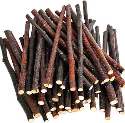 Houten Kauwstokken - Knaagdier Speelgoed - Tandverzorging Kleine Dieren - Natuurlijk Hout - 50g Pak - Natuurlijk