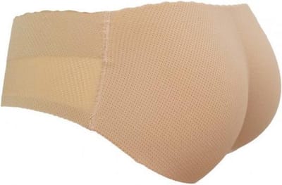 Slip met vullingen voor de billen Billenbroekje | ButtSecret Collectie  - Beige - S