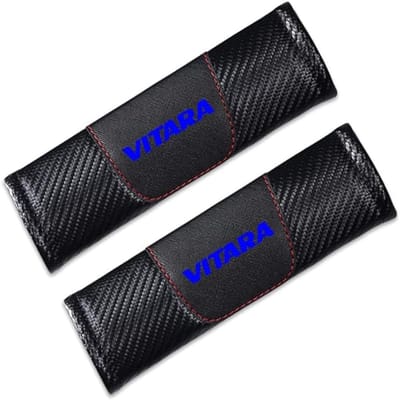 Gordel Pads - Riem Beschermers - Comfortabel Rijden - Verlicht Druk Schouders - 255 cm - Zwart