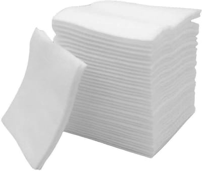 Katoenen Pads - Wattenschijfjes Make-up - Make-up Verwijderen - Sterke Wateropname - 7 x 7 cm - Wit