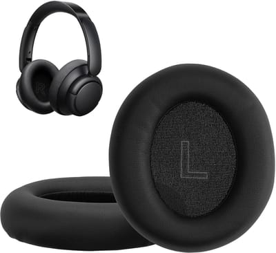 kwmobile 2x oorkussens geschikt voor Anker Soundcore Life Q35 / Q30 - Earpads voor koptelefoon in zwart