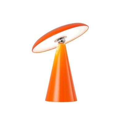 Leitmotiv Tafellamp Phoebe Led - Feloranje - Ø23cm - Scandinavisch