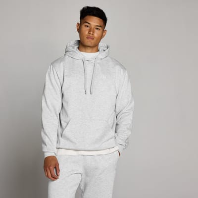 MP Heren Rest Day Hoodie - Licht Grijs Gemêleerd - XS