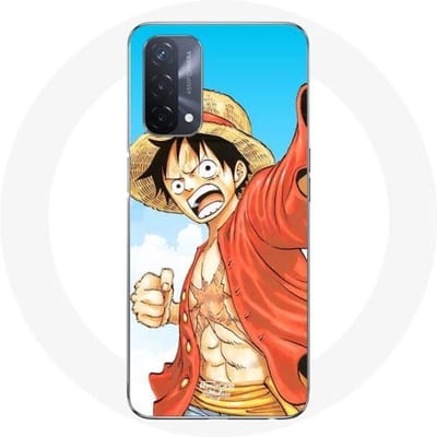 Oppo A93 5G hoesje Monkey D Luffy film uit één stuk