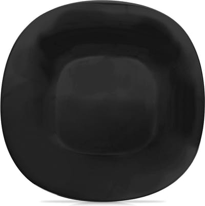 Dinerbord Glas Zwart LUNA 26,5 cm - Borden - Bord