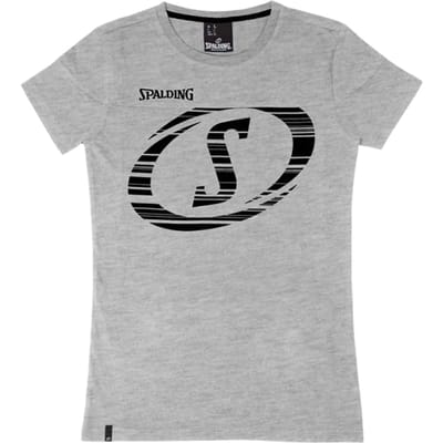 Spalding Fast T-shirt Vrouwen Grijs