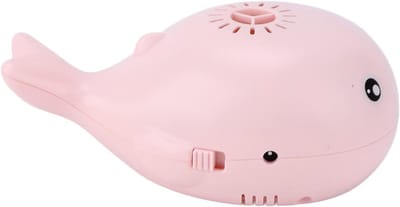 Walvis Badspeelgoed - Zwevende Bal - Baby Badplezier - Oplaadbaar Met USB - 13 x 7 x 5 cm - Roze