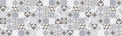 Zelfklevende spatwandsticker - TOLOMEO TILES - 60x200cm