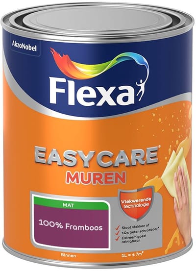 Flexa - Easycare Muren - 100% Framboos - Mengverf - 1 L
