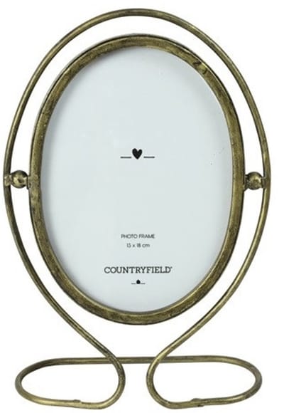 Countryfield - Fotolijst - Geka - messing - L16,8B7H25,3CM