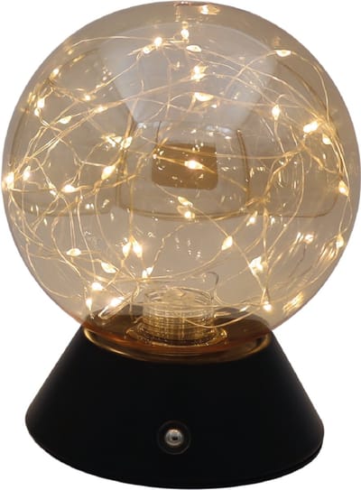 Luxus Europe - Tafellamp Touch Mila Zwart - Draadloze LED Tafellamp Binnen - USB-C Oplaadbaar - Touchbediening - Dimbaar - 3 Lichtkleuren