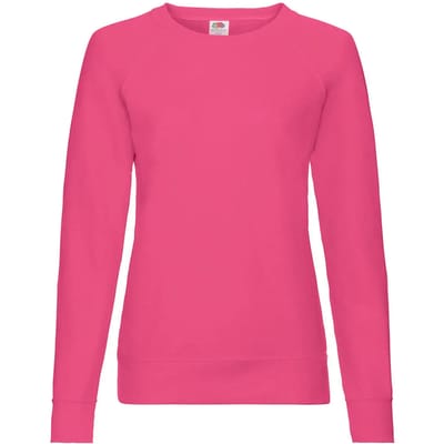 Dunne sweatshirt voor dames Fruit of the Loom Raglan