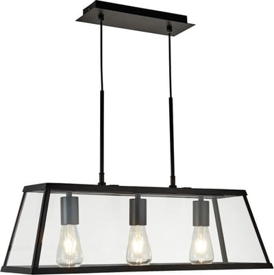 Searchlight Hanglamp Voyager 3-lichts - 4613-3BK