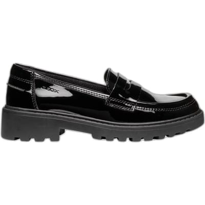 GEOX CASEY MEISJES Veterschoenen - ZWART - Maat 31