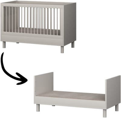 Born Lucky ® Delgado Baby Bed 70x140 cm