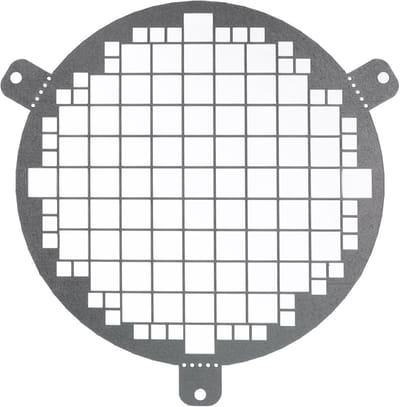 Verzilverd Stalen Ventilatierooster 12,7 cm - Universeel Luchttoevoerrooster voor Binnen en Buiten