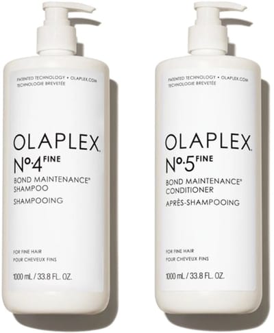 Olaplex No.4 Fine Bond Maintenance Shampoo 1000ml + Conditioner 1000ml